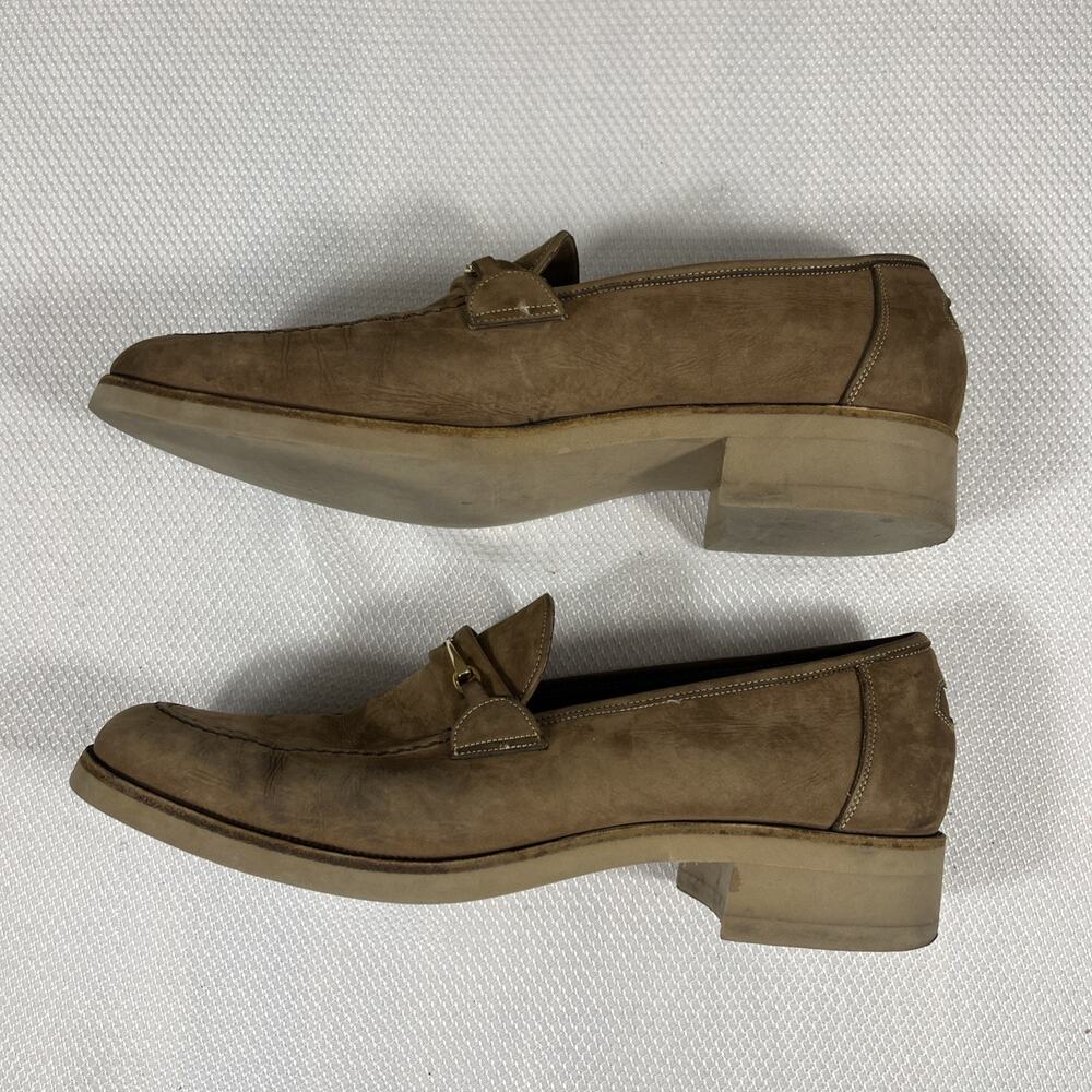 Bally of Switzerland Locarno Brown Leather Men's Slip-On Loafers Shoes Size 9.5D - Picture 8 of 12